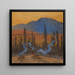 Autumn at Indalsliden - Helmer Osslund — framed artwork on a wall