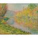 Riproduzione del dipinto Autunno a Jeufosse - Claude Monet