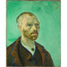 Reproduction of the painting Self-portrait (Dedicated to Paul Gauguin) - Vincent van Gogh