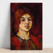 Reproduktion des Gemäldes Selbstporträt - Suzanne Valadon