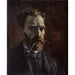 Riproduzione del dipinto Autoritratto con pipa - Vincent van Gogh