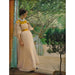 Riproduzione del dipinto alle porte-finestre - La donna dell'artista - Laurits Andersen Ring