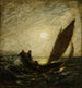 with inclined mast and plunging bow - Albert Pinkham Ryder — artwork view