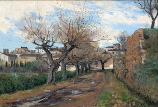Axel Lindman - A Street in Frjus.webp