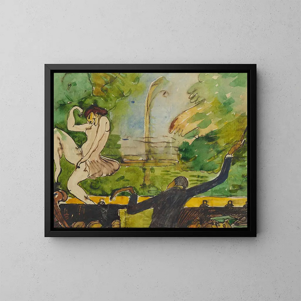 Variété - Axel Törneman — quadro incorniciato alla parete