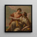 Bacchus e Arianna - Giovanni Antonio Pellegrini — quadro incorniciato alla parete