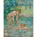 Riproduzione del dipinto delle Bagnanti - Berthe Morisot