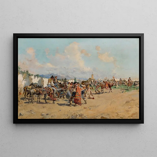 Baldomer Galofre i Gimnez - The Country Fair.webp