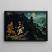 Die Einsiedler, Sankt Paulus und Sankt Antonius - Baltasar de Echave Ibía — gerahmtes Bild an der Wand