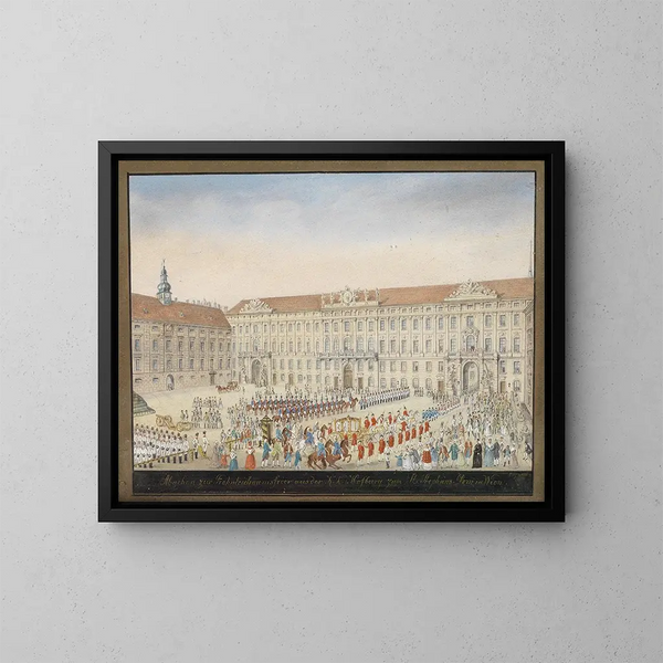 Fête-Dieu - Balthasar Wigand — gerahmtes Bild an der Wand
