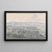 Lerchenfelder Linie Painting, grand parade of the church - Balthasar Wigand — framed artwork on a wall