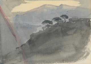 Barbara Bodichon - Landscape with Rainbow.webp