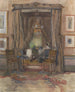 Das Wohnzimmer in der Riouwstraat in Den Haag bei Tageslicht - Barbara Elisabeth van Houten — Ansicht des Kunstwerks