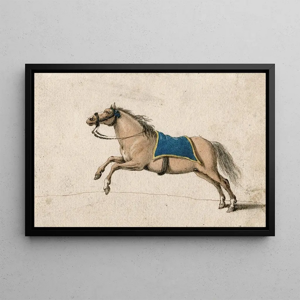 Barend Hendrik Thier - Springend paard.webp