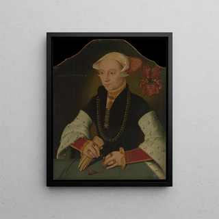 Barthel Bruyn the Younger - Portrait of a Woman of the Slosgin Family of Cologne.webp