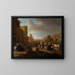 Heilige Paulus und Barnabas in Lystra - Bartholomeus Breenbergh — gerahmtes Bild an der Wand