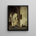 Innenansicht der Kirche - Bartholomeus Johannes van Hove — gerahmtes Bild an der Wand