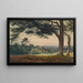 a hill near Esher, Surrey - Bartholomew Colles Watkins — framed artwork on a wall