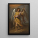 Erzengel Raphael - Bartolomé Esteban Murillo — gerahmtes Bild an der Wand