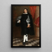Portrait eines vermuteten Mitglieds der Familie Ostigliani - Bartolomé Esteban Murillo — gerahmtes Bild an der Wand