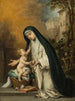 Santa Rosa de Lima - Bartolomé Esteban Murillo — Ansicht des Kunstwerks