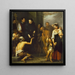 La Charité de Saint Thomas de Villanueva - Bartolom Estebn Murillo — gerahmtes Bild an der Wand