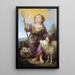 Riproduzione del dipinto Il Buon Pastore - Bartolomé Esteban Murillo