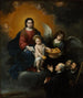 L'Enfant Jésus verteilt Brot an die Pilger - Bartolomé Esteban Murillo — Ansicht des Kunstwerks