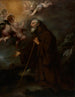 Die Vision des heiligen Franz von Paola - Bartolomé Esteban Murillo — Ansicht des Kunstwerks