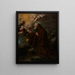 Die Vision des heiligen Franz von Paola - Bartolomé Esteban Murillo — gerahmtes Bild an der Wand