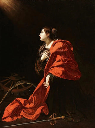 Bartolomeo Cavarozzi - Saint Catherine.webp