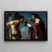 Apollon e Marsia - Bartolomeo Manfredi — quadro incorniciato alla parete