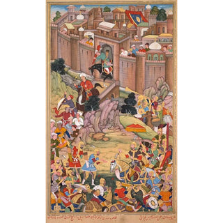 Basavana - The siege of Arbela in the era of Hulagu Khan.webp