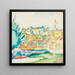 Bastion du jour avec des arbres assaillants - Owen Merton — framed artwork on a wall