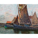 Riproduzione del dipinto Bateaux à voile - Alfred Zoff
