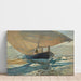 Riproduzione del dipinto Bateaux de pêche sur la plage, Valence - Joaquín Sorolla