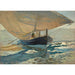 Riproduzione del dipinto Bateaux de pêche sur la plage, Valence - Joaquín Sorolla