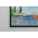 Riproduzione del dipinto Bateaux rouges, Argenteuil di Claude Monet