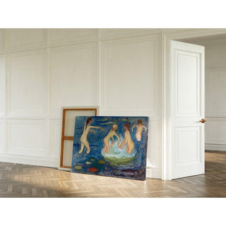 Bathing Girls - Edvard Munch | Reproduction Tableau Décoration murale affiche copie
