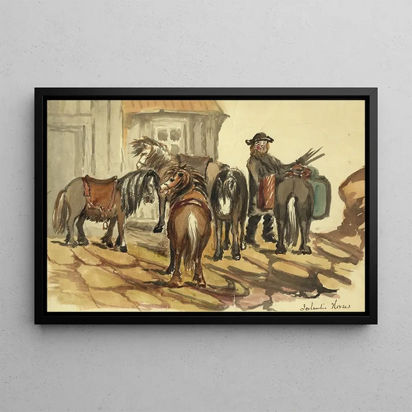 Bayard Taylor - Icelandic horses.webp