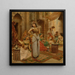 Beautés du harem au marché - Fabio Fabbi — framed artwork on a wall