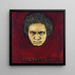 Beethoven - Franz von Stuck — gerahmtes Bild an der Wand