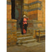 Reproduktion des Gemäldes Before the Mosque - Ludwig Deutsch