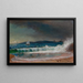 Studio a olio per un paesaggio marino - Benjamin Champney — quadro incorniciato alla parete