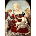 the Virgin and Child with angels - Benvenuto di Giovanni — artwork view