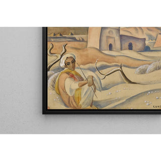 Berger dans les montagnes de l'Atlas - Gerda Wegener | Reproduction Tableau Décoration murale affiche copie