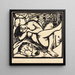 Reproduktion des Gemäldes Bergière endormie Schlafende Hirtin - Franz Marc