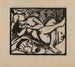 Reproduktion des Gemäldes Bergière endormie Schlafende Hirtin - Franz Marc