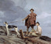 Dunoyer de Segonzac e Boussingault mentre dipingono - Bernard Boutet de Monvel — vista dell’opera