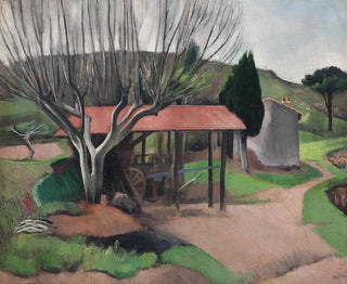 Bernard Meninsky - French Landscape.webp